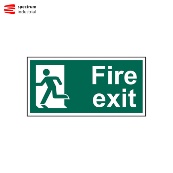 Fire Exit (Man Running Left) Signs