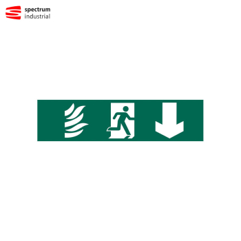 Running Man Arrow (Down) Signs