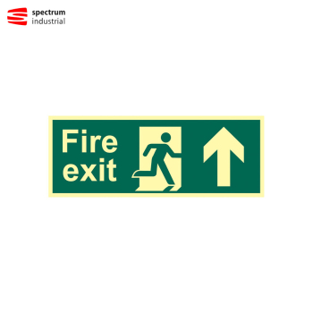 Fire Exit (Man Arrow Up) Signs