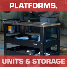 Work Platforms, Units & Workshop Storage Work Platforms, Units & Workshop Storage