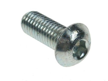 Button Socket Screw - Bright Zinc