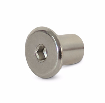 M6 Connector Nut Zinc Plated