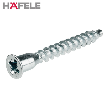 Hafele Confirmat Screws Steel With Cross Slot Ø10mm Head For Ø5mm Holes Hafele Confirmat Screws Steel With Cross Slot Ø10mm Head For Ø5mm Holes