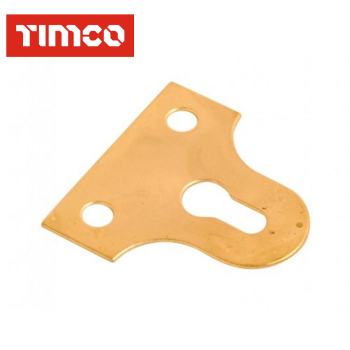 Timco Slotted Mirror Plates (Electro Brass) Timco Slotted Mirror Plates (Electro Brass)