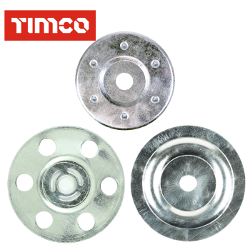 Timco Metal Insulation Discs (35-80mm) Timco Metal Insulation Discs (35-80mm)