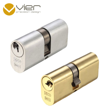 Vier V5 5-Pin Oval Profile Double Cylinders