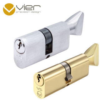 Vier V5 5-Pin Oval Profile Cylinders & Turns