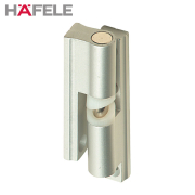 Hafele Normal Duty Cubicle Hinges For 17-21mm Boards (Satin Aluminium)