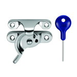 Carlisle Brass Locking Sash Fastener (Fitch Pattern) (Polished Chrome) Carlisle Brass Locking Sash Fastener (Fitch Pattern) (Polished Chrome)
