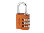 Abus 40mm Aluminium Combination Padlock (Random Colour) (3-Digit) Abus 40mm Aluminium Combination Padlock (Random Colour) (3-Digit)