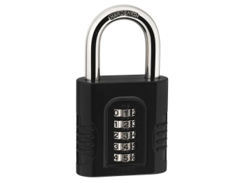 Abus 65mm Heavy Duty Combination Padlock Die-Cast Body (5-Digit) Abus 65mm Heavy Duty Combination Padlock Die-Cast Body (5-Digit)