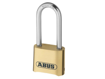 Abus 50mm Brass Combination Padlock Long Shackle (4-Digit)