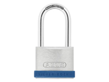 Abus 40mm Silver Rock 5 Long Shackle Padlock Abus 40mm Silver Rock 5 Long Shackle Padlock