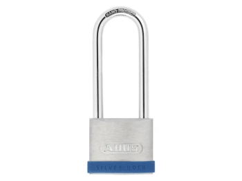 Abus 50mm Silver Rock 5 80mm Shackle Padlock