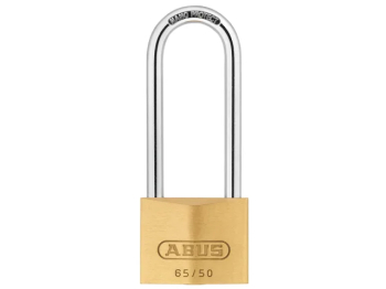 Abus 50mm Keyed Alike 6504 Longle Shackle Brass Padlock Abus 50mm Keyed Alike 6504 Longle Shackle Brass Padlock