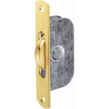 Heavy Duty Axle Pulley No 6 Radius Polished Brass Forend