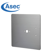 ASEC ST/STEEL RETRO FIT PLATE FOR COVERING CUBICLE FIX HOLES