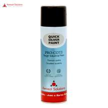 Aerosol Solutions Pro-Cote Quick Silver Spray Paint 500ml