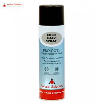Aerosol Solutions Pro-Cote Cold Galv Spray Paint 500ml
