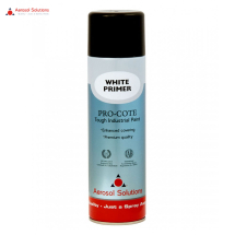 Aerosol Solutions Pro-Cote White Primer Spray Paint 500ml