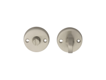 Turn & Release On Face Fix Round Rose (4.9 X 67mm Spindle) Nis (Satin Nickel)
