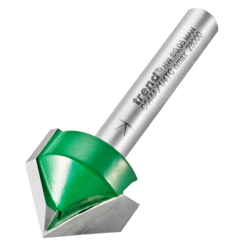 Chamfer V groove cutter angle=45 degrees Chamfer V groove cutter angle=45 degrees