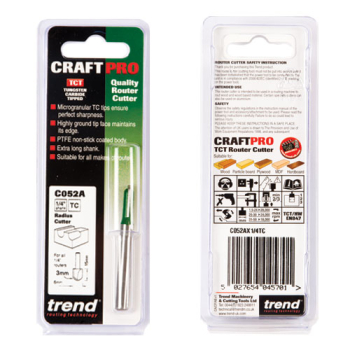 Radius 1.6mm radius x 3.2mm diameter Radius 1.6mm radius x 3.2mm diameter