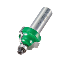 Guided ogee radius 4.0 x 15.9mm cut Guided ogee radius 4.0 x 15.9mm cut