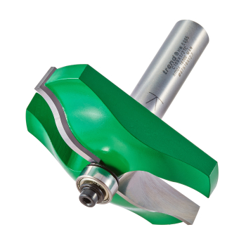 Bearing guided ogee panel 17.5mm radius Bearing guided ogee panel 17.5mm radius