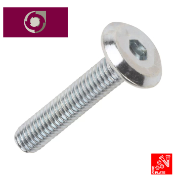 M6 x 10 Furniture Connector Bolt - BZP (Box of 100) M6 x 10 Furniture Connector Bolt - BZP (Box of 100)