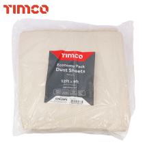 Timco 12ft x 9ft Economy Dust Sheets - Pack of 3