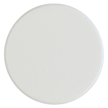 Timco 13mm Adhesive Caps White Matt - (Box of 112)