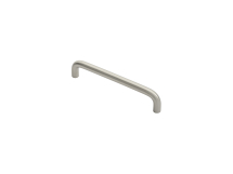 Steelworx Solid 10mm Dia. Cabinet D Pull Handle (128mm)