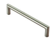 Steelworx Solid 10mm Dia. Cabinet Mitred Pull Handle (128mm) G304
