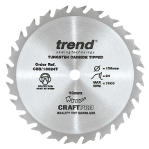 Trend Craft saw blade 136 x 24 teeth x 10 thin
