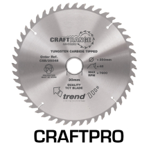 Trend Craft saw blade 160mm x 28 teeth x 20mm