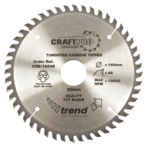 Trend Craft saw blade 184mm x 40 teeth x 20mm