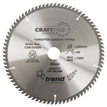 Trend Craft saw blade 315mm x 72 teeth x 30mm