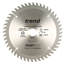 Trend Craft saw blade panel trim 210mm x 60 teeth x 30mm