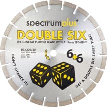 Ox Spectrum General Purpose Double Six Diamond Blade 115mm