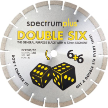 Ox Spectrum General Purpose Double Six Diamond Blade 125mm