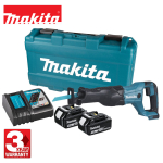 Makita DJR186RTE Reciprocating Saw 18V With 2 x 5.0AH Batteries Makita DJR186RTE Reciprocating Saw 18V With 2 x 5.0AH Batteries