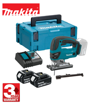 Makita DJV180RTJ 18v LXT Cordless Jigsaw Inc 2x 5.0Ah Batts Makita DJV180RTJ 18v LXT Cordless Jigsaw Inc 2x 5.0Ah Batts