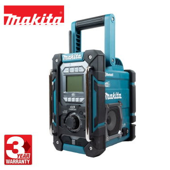 Makita DMR301 12v-18v LXT Bluetooth & DAB Digital Job Site Radio Charger (Body Only) Makita DMR301 12v-18v LXT Bluetooth & DAB Digital Job Site Radio Charger (Body Only)