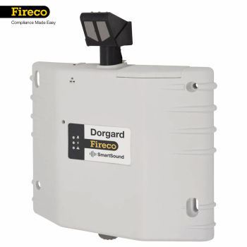 Dorgard Smart Sound Fire Door Retainer - White