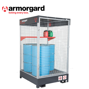 Armorgard DrumCage - COSHH com pliant storage unit for liquid