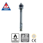 10 X 130mm ETA Option 1 JCP Throughbolt - BZP 10 X 130mm ETA Option 1 JCP Throughbolt - BZP