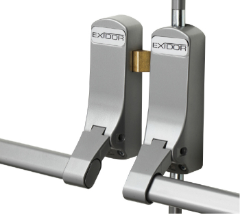 Exidor 285 Rebated Double Door Panic Bar Set Exidor 285 Rebated Double Door Panic Bar Set