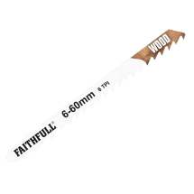 FAITHFULL Wood Jigsaw Blades Pack Of 5 T101DP