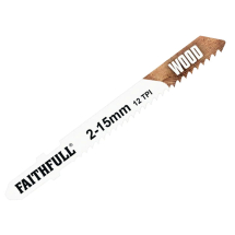 FAITHFULL Wood Jigsaw Blades Pack Of 5 T119B